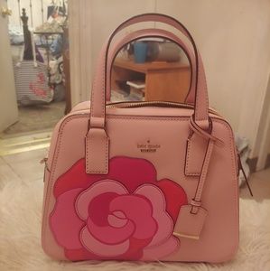 Kate Spade purse rambling rose little babe